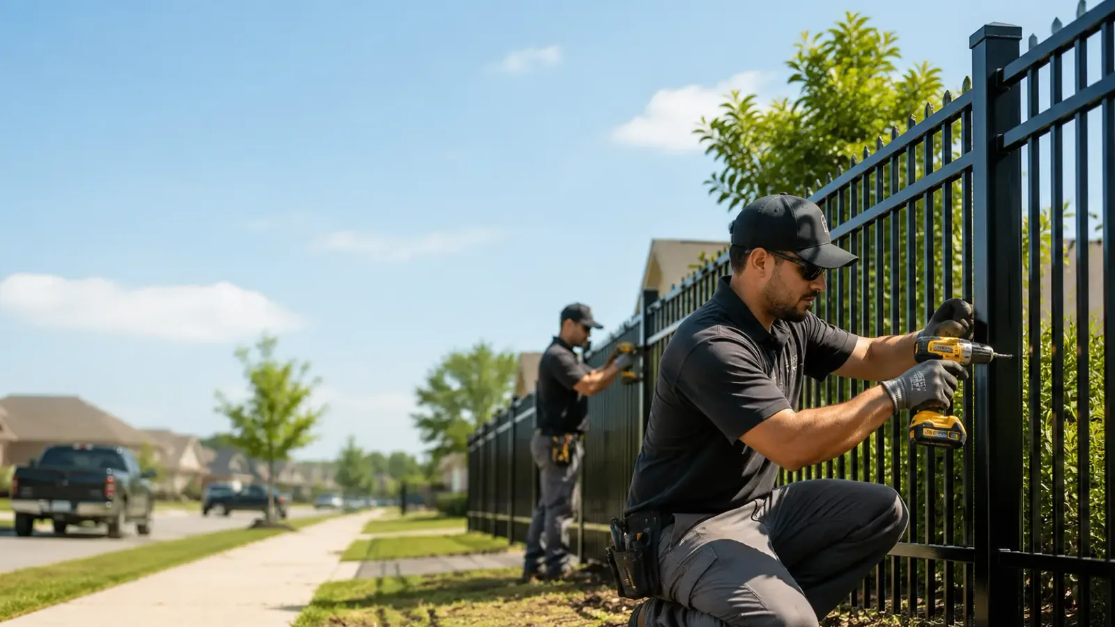 Metal Fence Installation in Palisade, NE